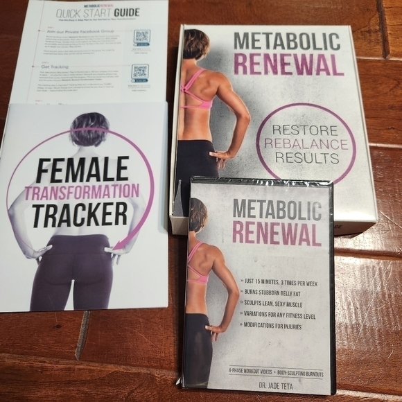 Metabolic Renewal DVD and Books - Picture 1 of 6